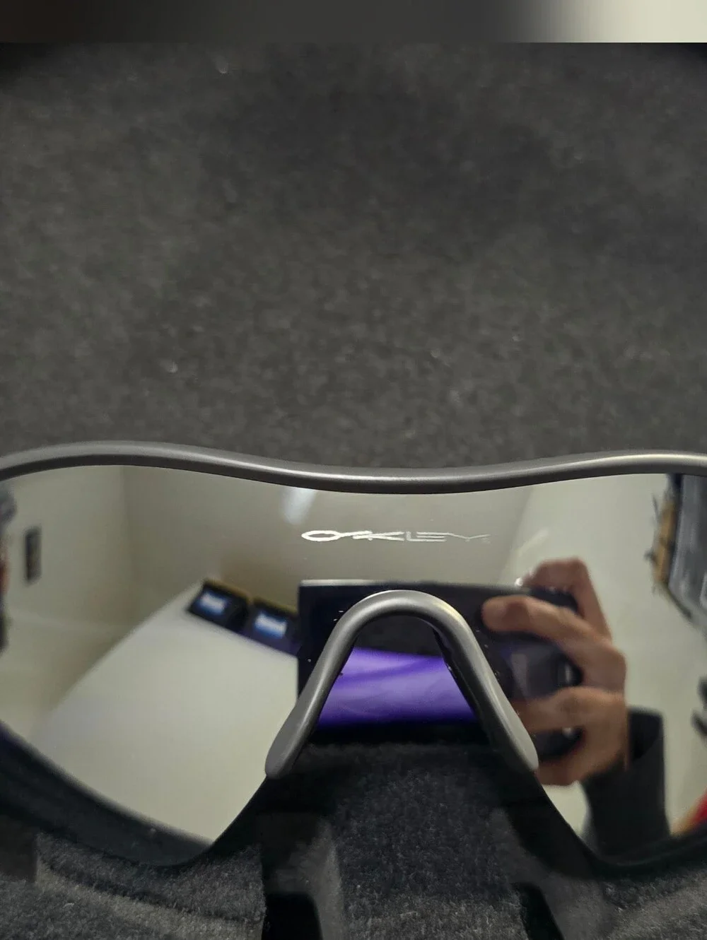 Oakley Infinite Hero Radar Path Sunglasses - Black & Purple